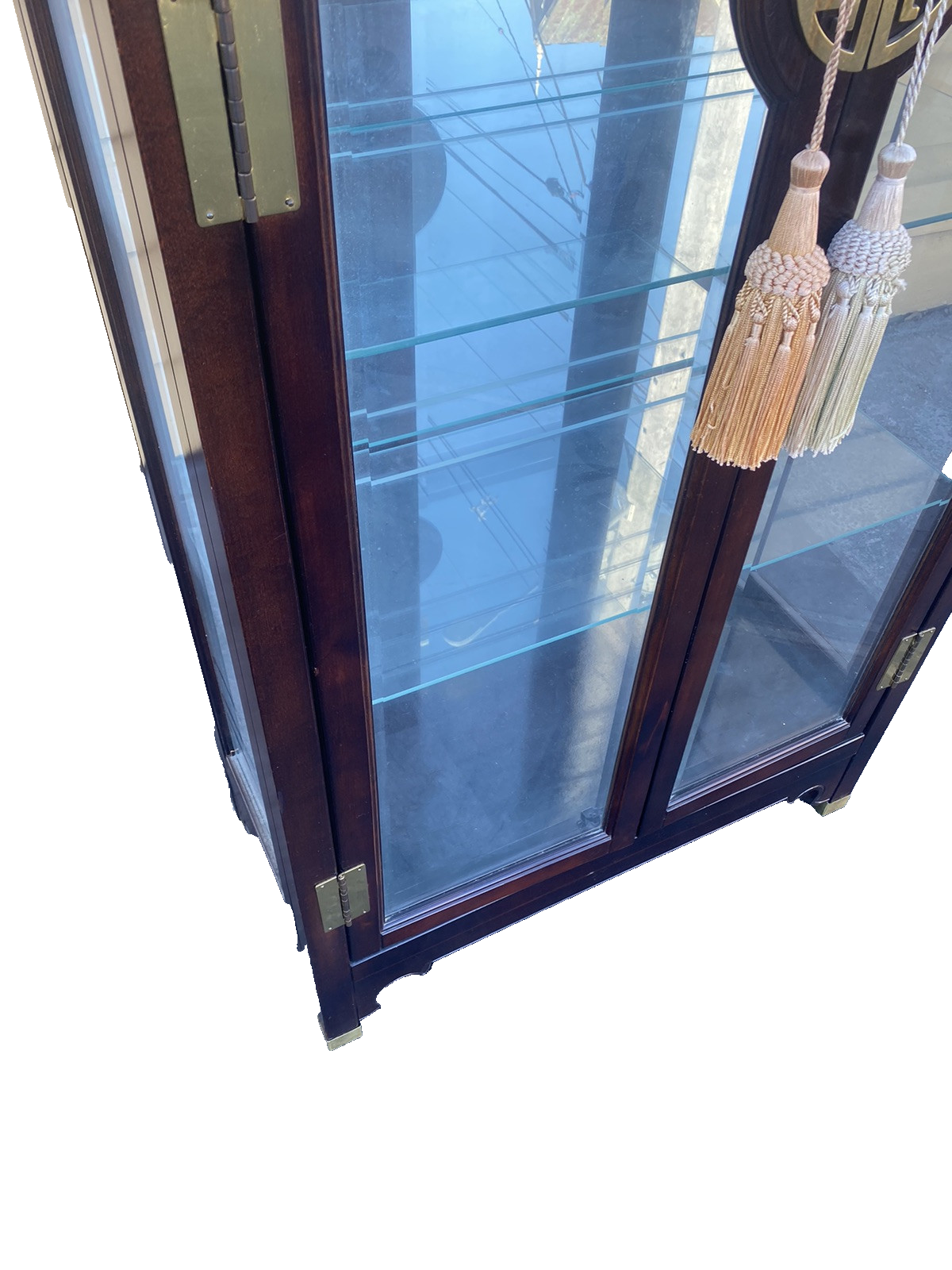 66385 American Furniture Oriental  Curio China Cabinet