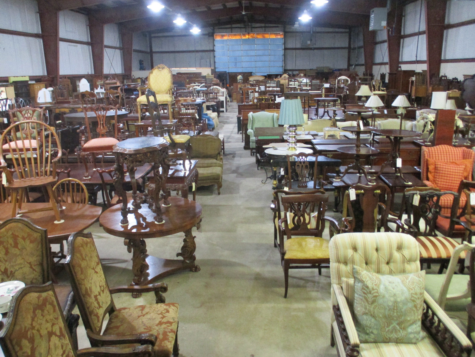 64546 Dixie Inlaid 2 Piece Banded  Mahogany Queen Anne High Boy