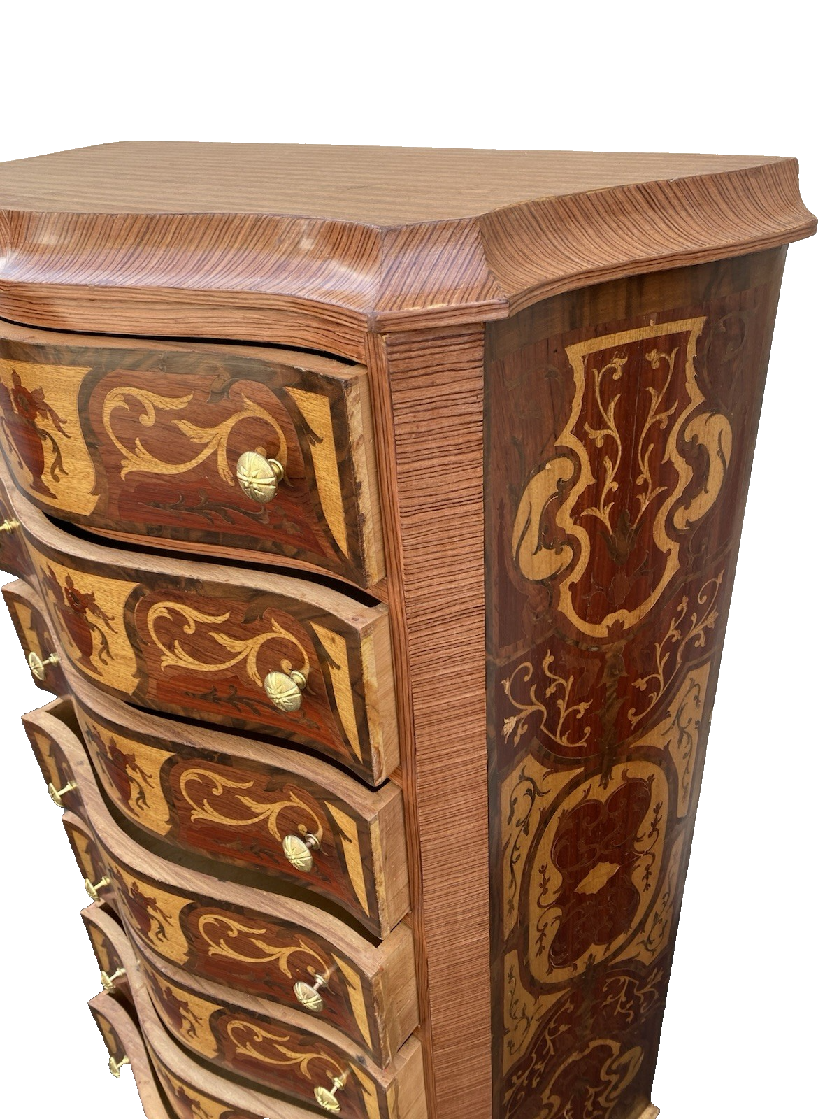 66620 Fancy Decorator Lingerie Chest Dresser High Chest