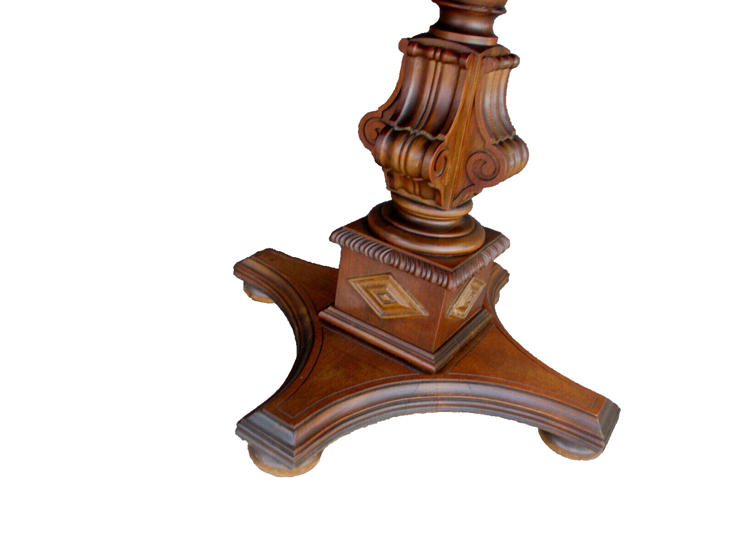 63354  Inlaid Walnut Lamp Table Nightstand Stand Imperial Grand Rapids Furniture