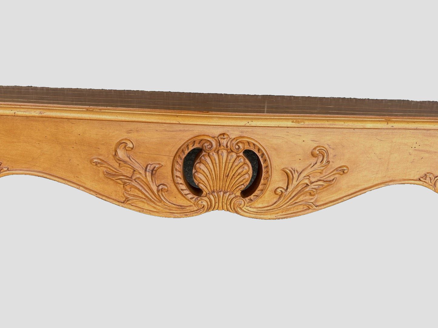 66830  ETHAN ALLEN French Country Console Table Sideboard