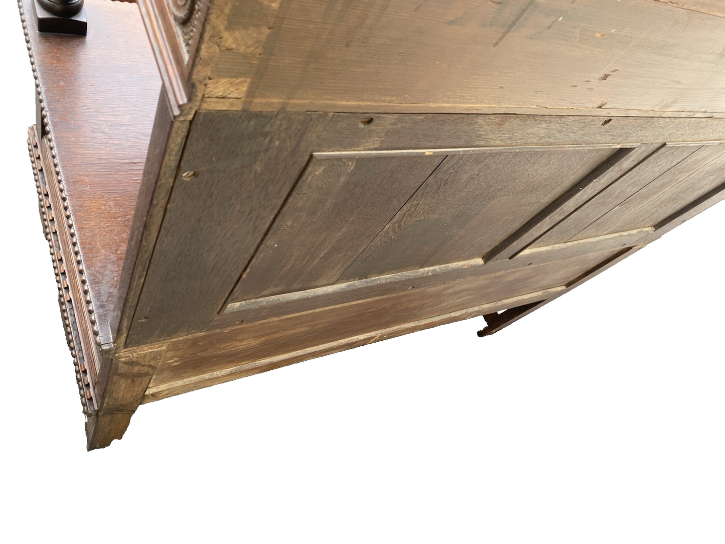 66495 Custom Hand Made Oak Cabinet Sideboard Server Chest