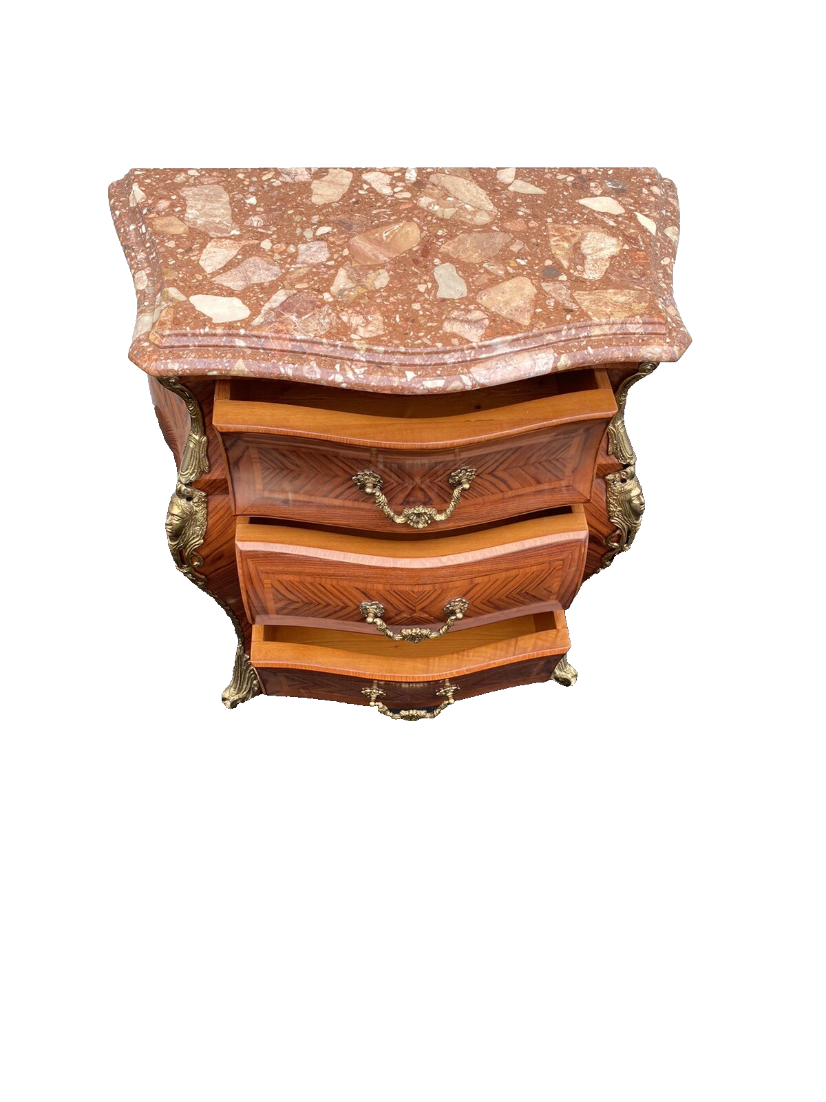 65900 Quality Marble Top Nightstand End Table Stand