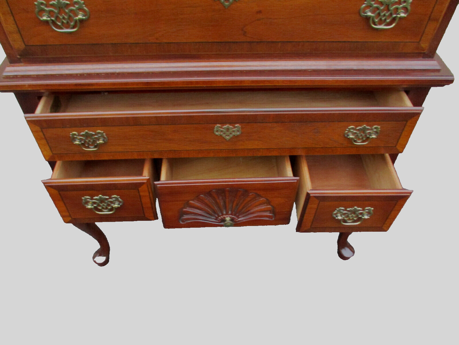 63097 STANLEY STONELEIGH Furniture High Boy Dresser Chest