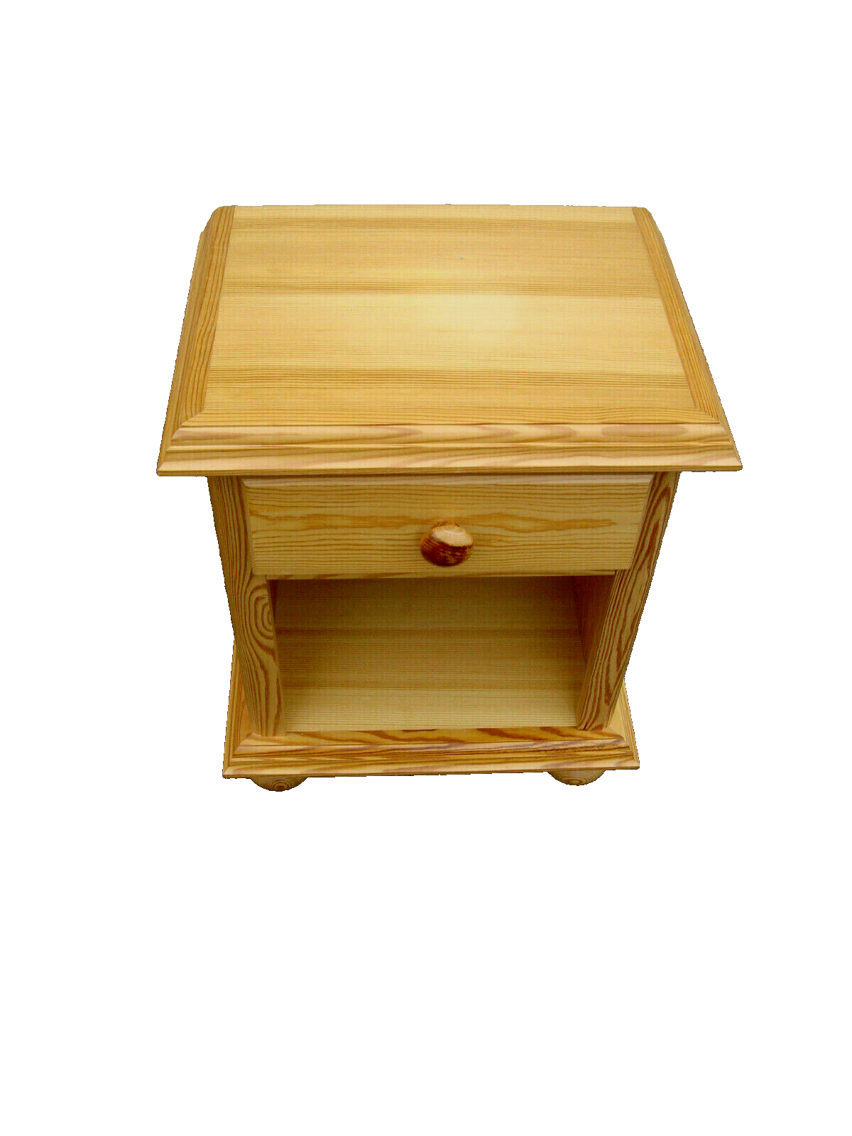 61638  Pine Nightstand End Table Stand
