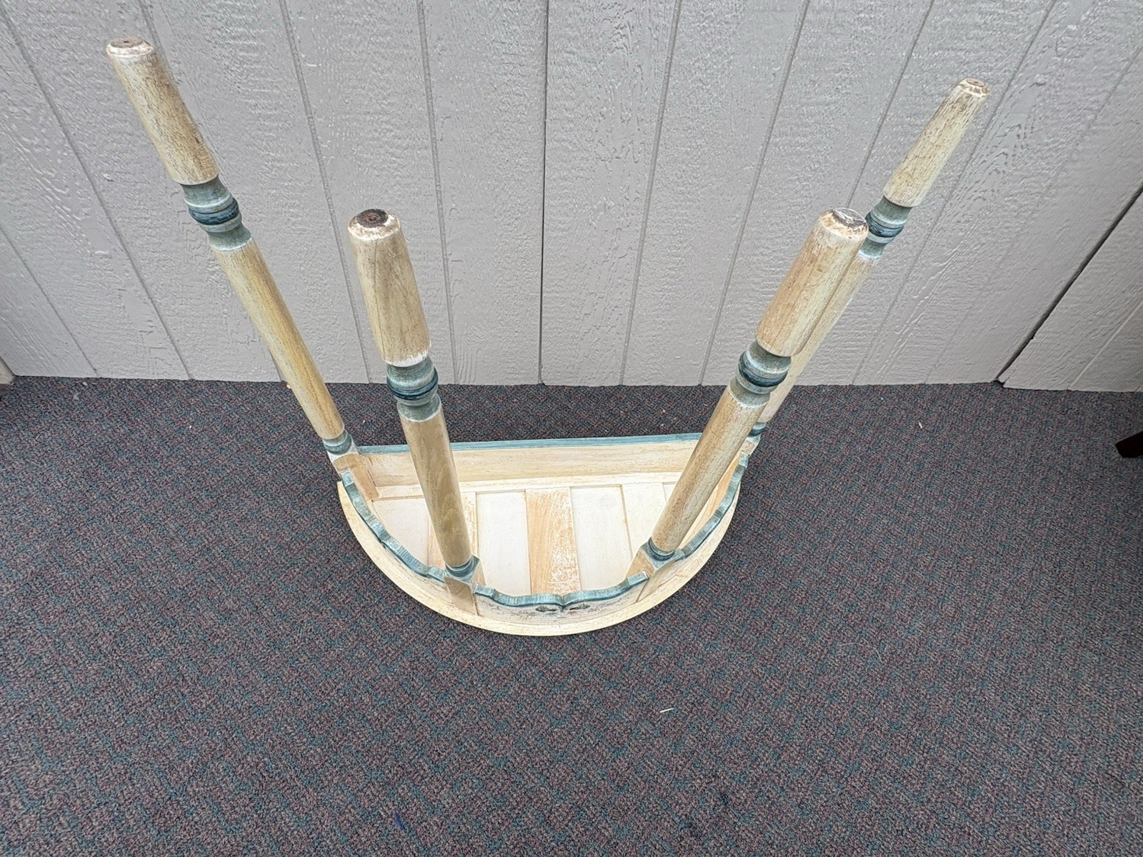 67049 Hand Painted Console Table Stand Sideboard Server