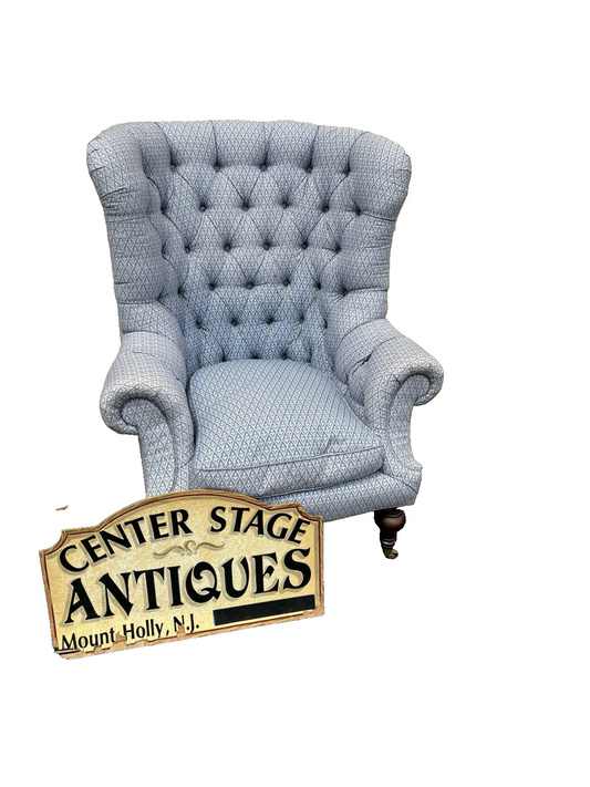 66823  KINDEL Furniture Large  Quality Wing Chair