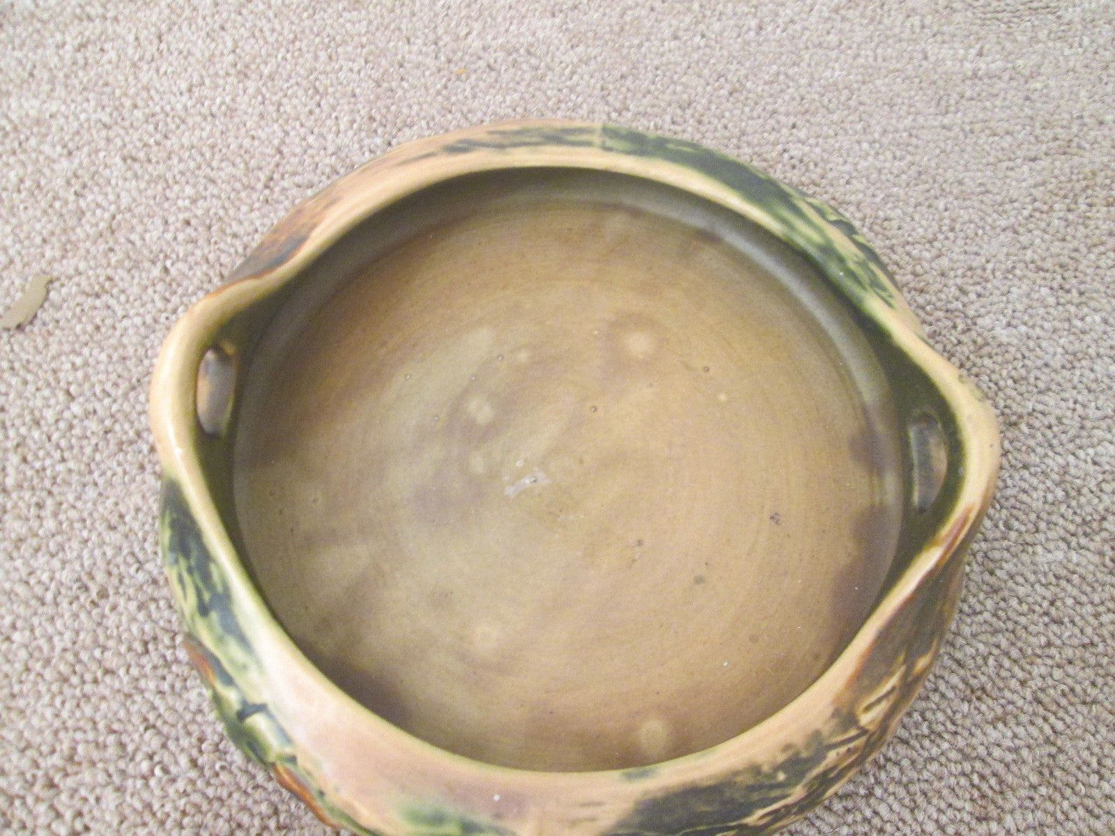 COL-WW:  ROSEVILLE IMPERIAL POTTERY CONSOLE FLOWER BOWL