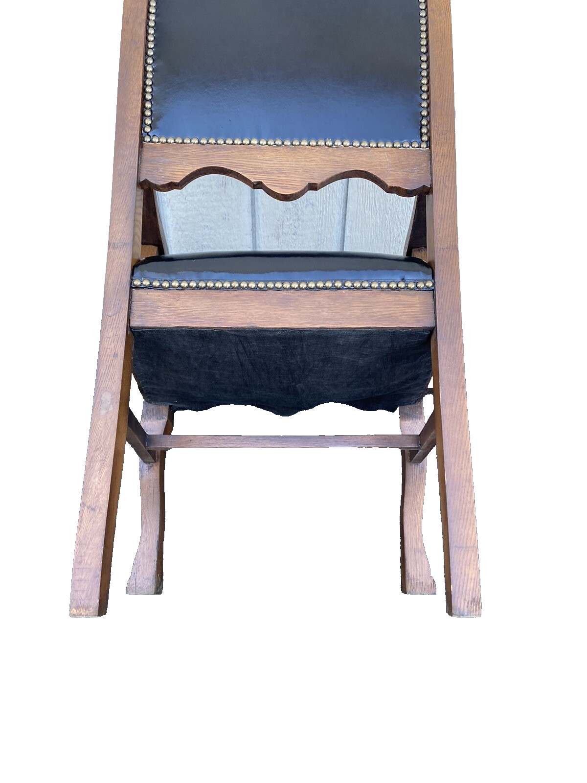 66265 Pair Antique Oak Armchair Dining Chair s