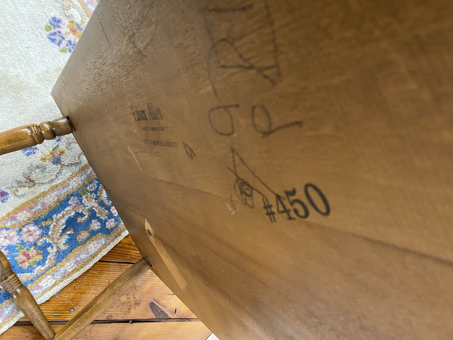 65774 Ethan Allen Maple Settee Bench