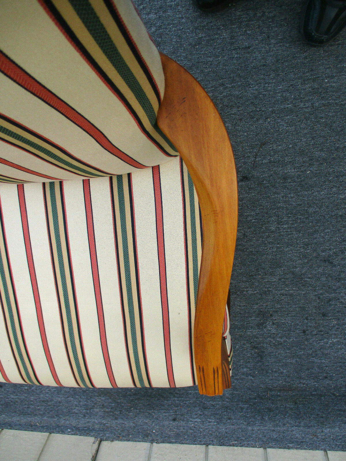 62774    Pair FAIRFIELD Bergere Armchair Chairs 