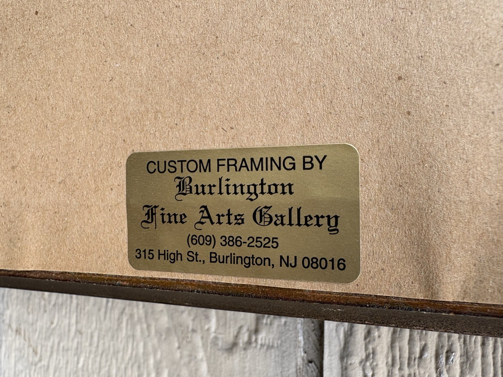 66781 R Atkinson Fox ??  DAWN  Print in Picture Frame CHICAGO