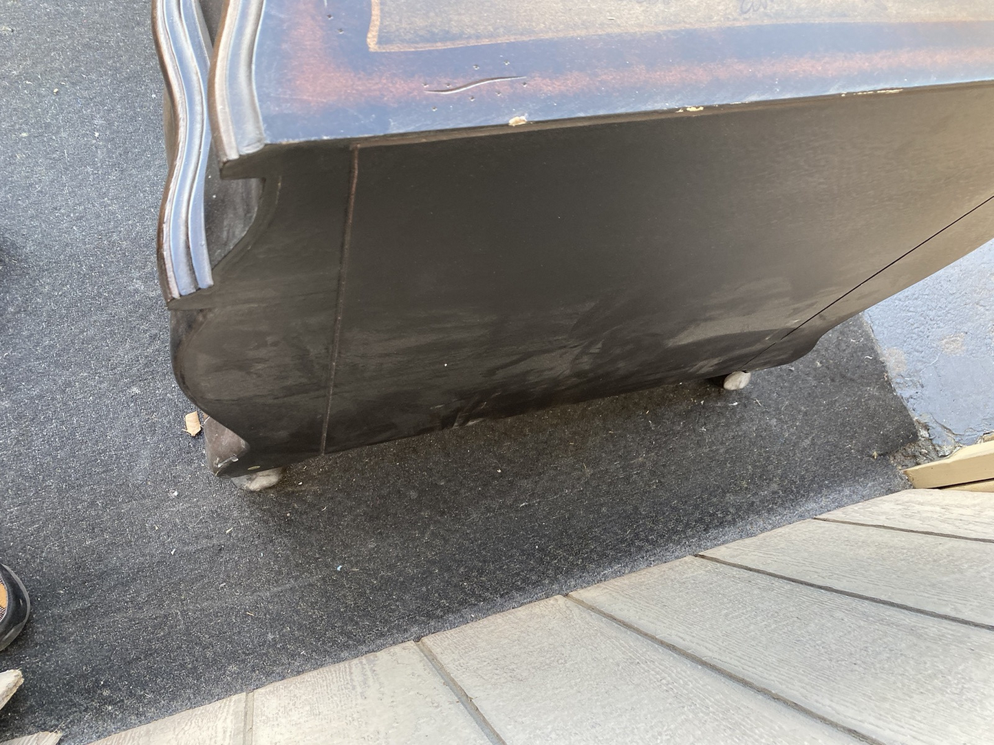 66319  Bombay Nightstand End Table Stand