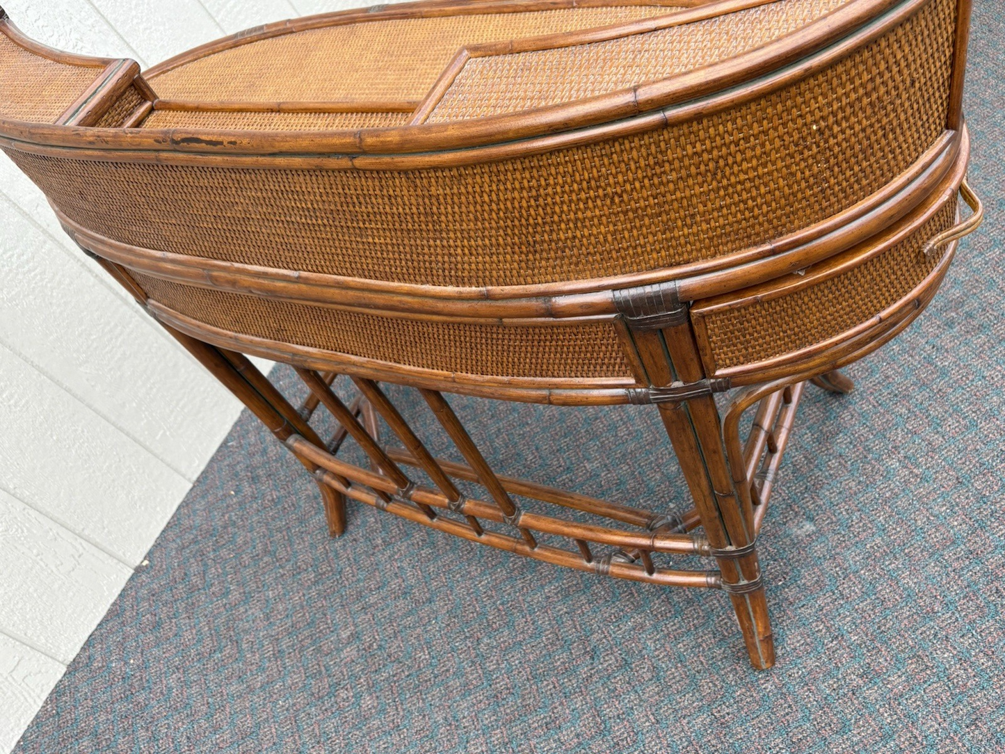 67044 Bamboo Style Office Desk