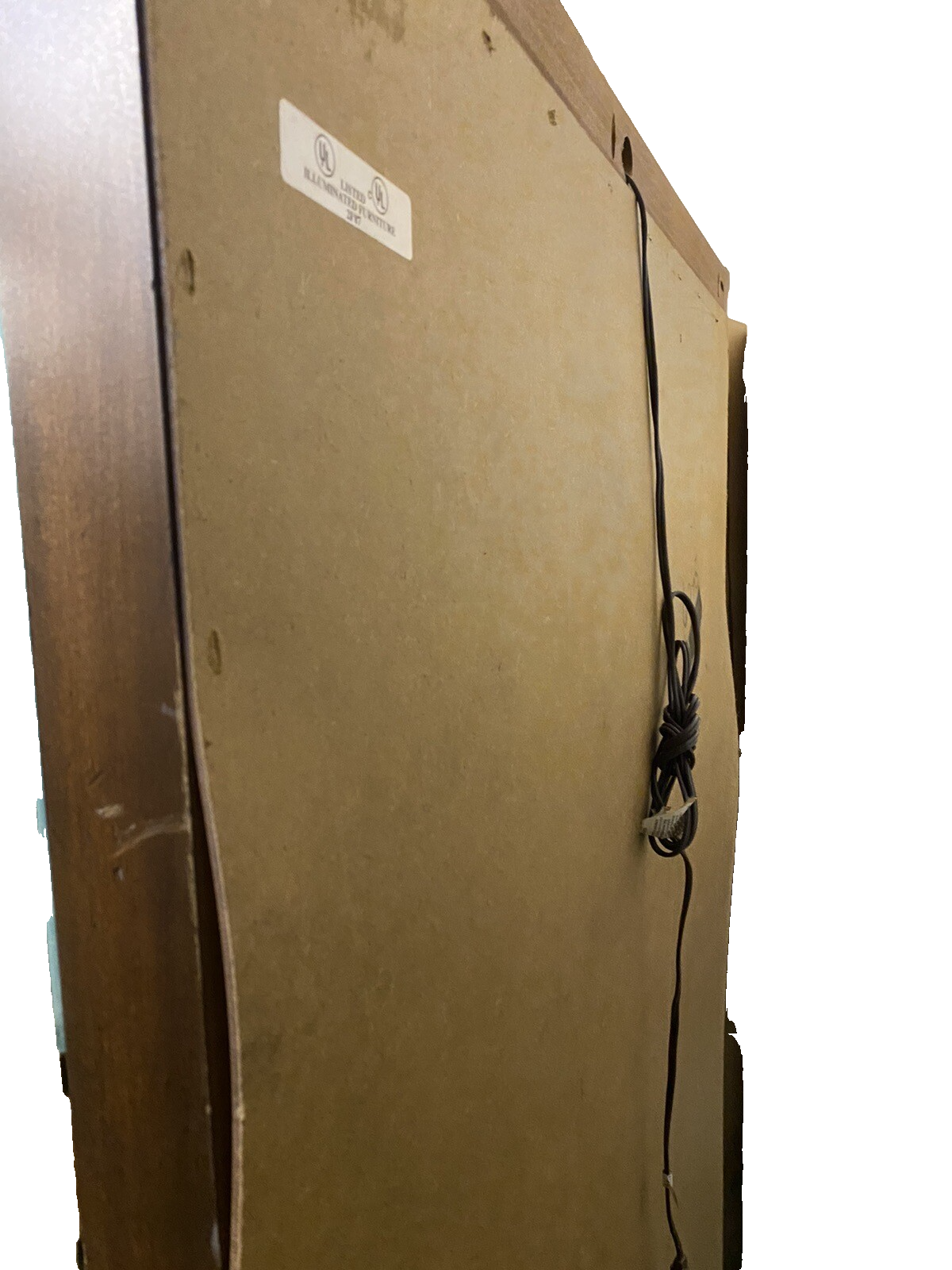 65094 Mahogany Side Loading Curio China Cabinet