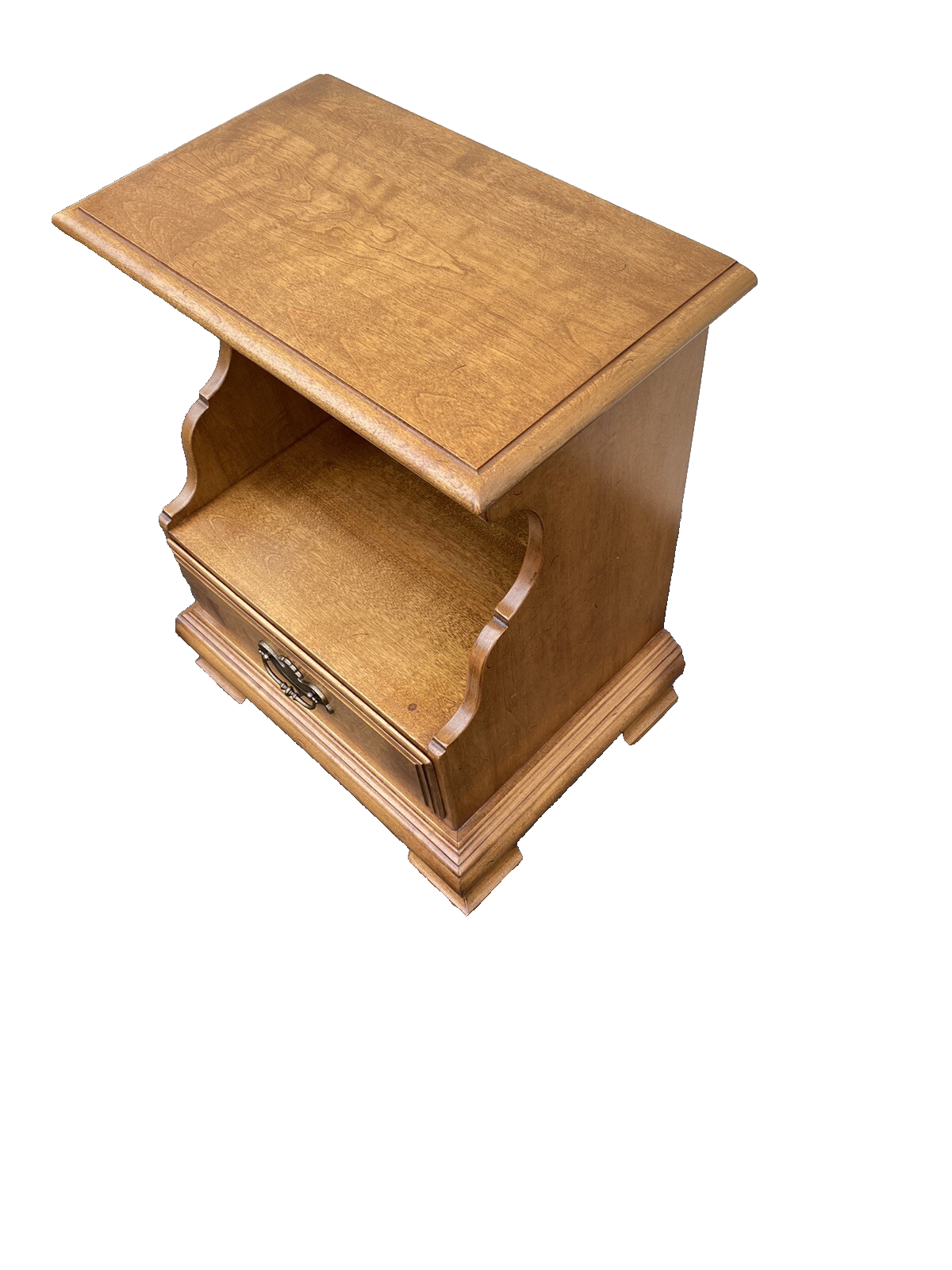 66327 ETHAN ALLEN Maple Nightstand End Table Stand