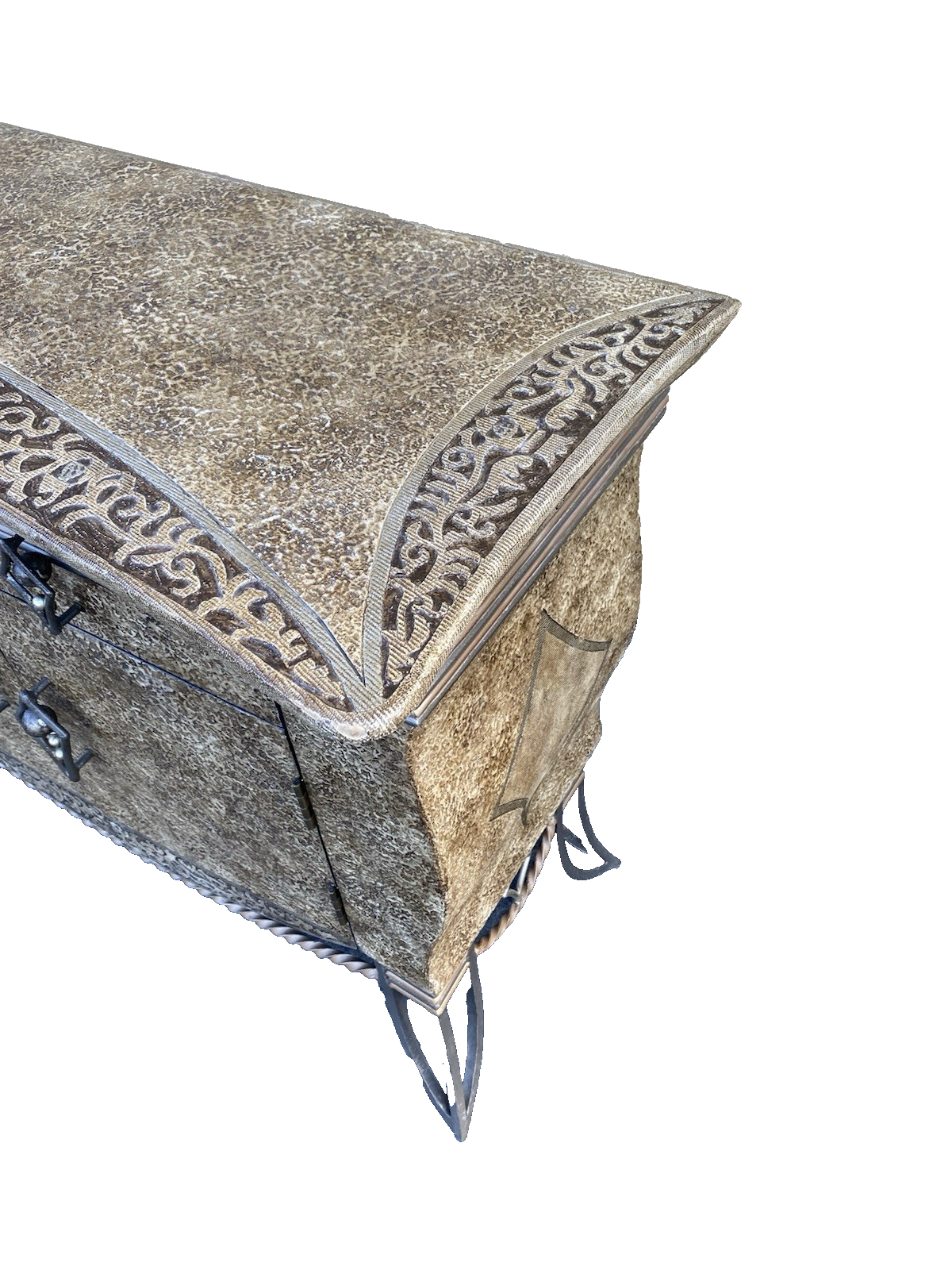 66137 Modern Console Hall Table with Mirror