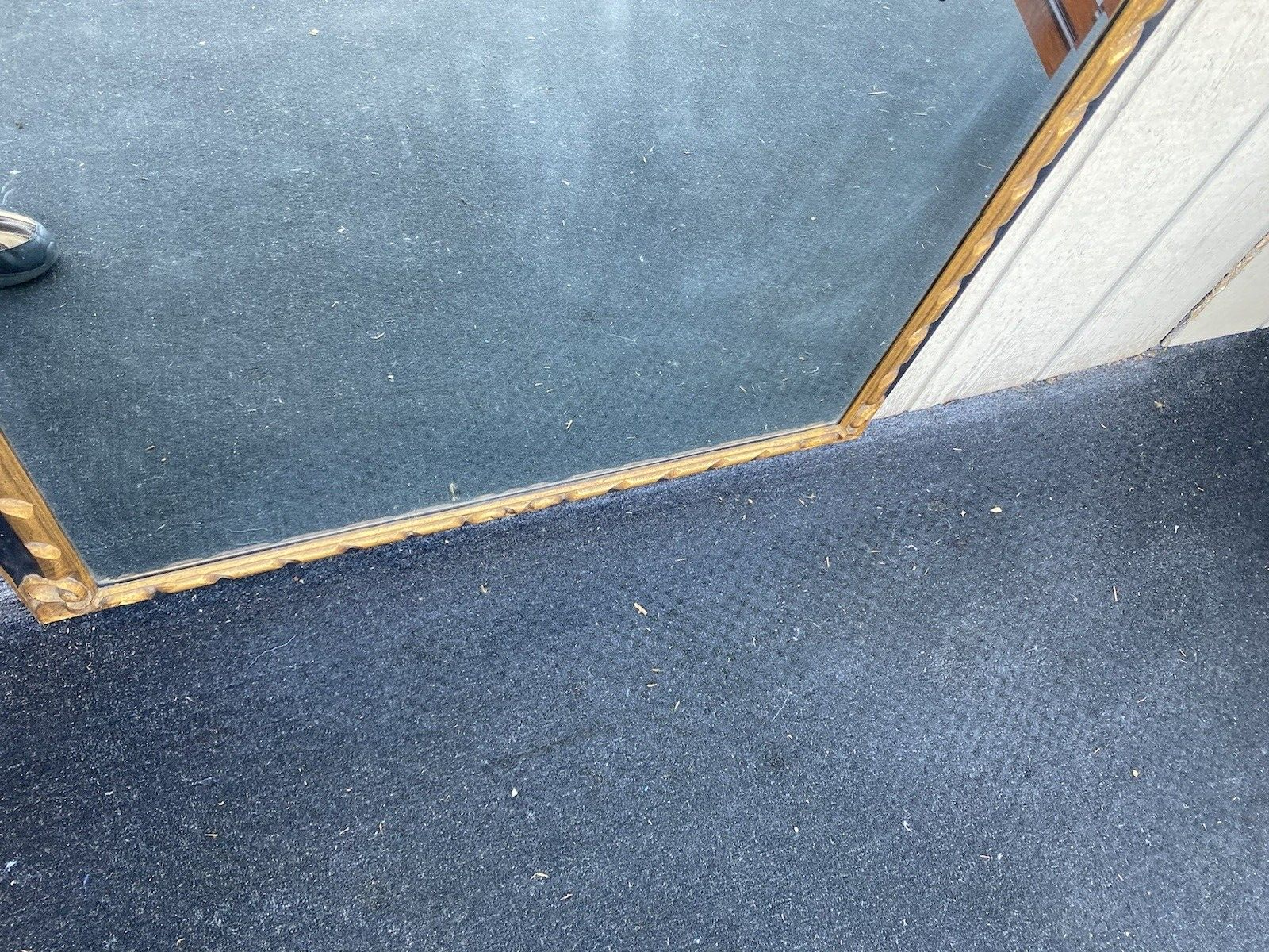 65378 FRIEDMAN BROTHERS  Gold Decorator Beveled  Mirror