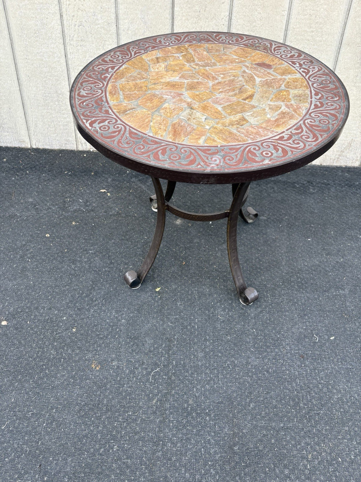 66703 PIER 1 Imports  Decorator Lamp Table Stand Iron Base