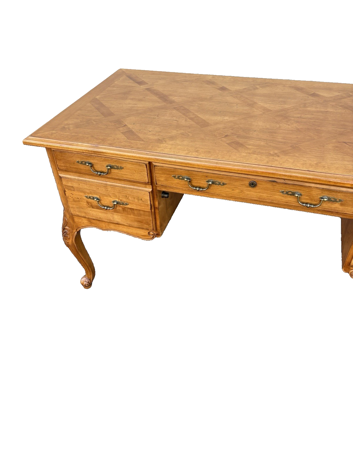 00001 Maple ETHAN ALLEN Executive Desk