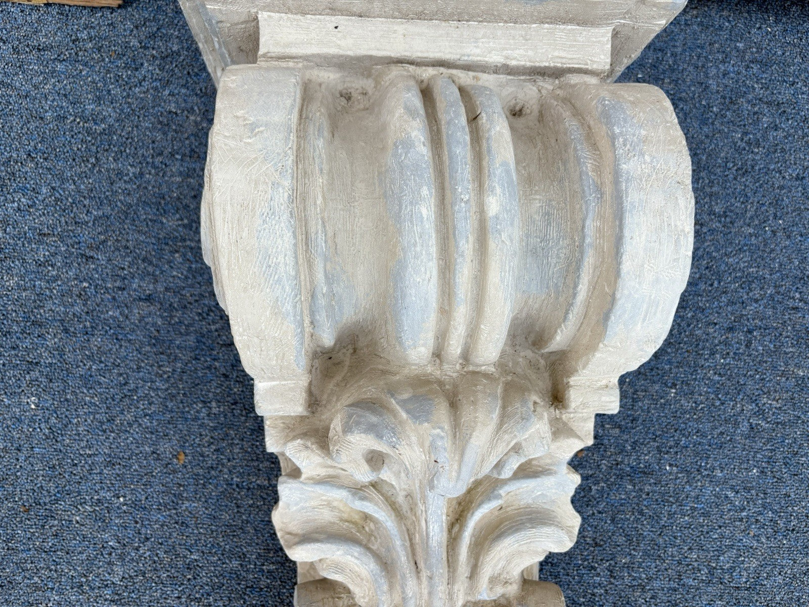 59501 Decorator Architecture Wall Column Whatnot Curio Shelf SIGNED on Back