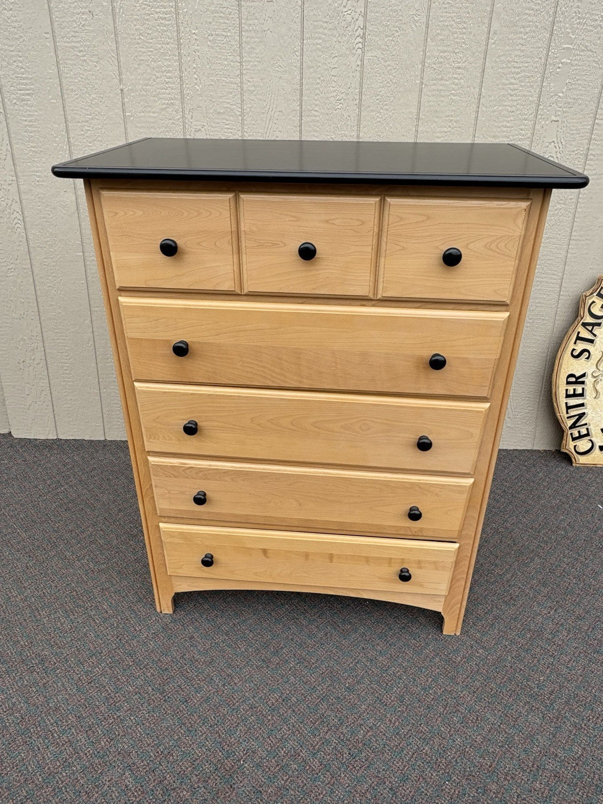 67189 Modern REGANNI Furniture High Chest Dresser