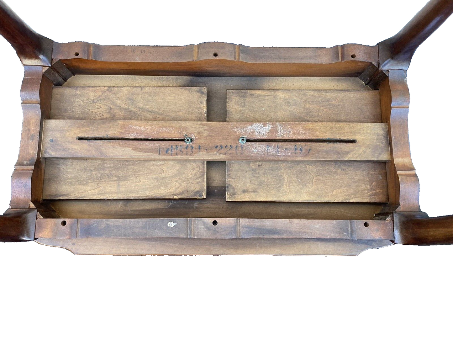 65641 Mahogany Tea Table w/ Pull-outs