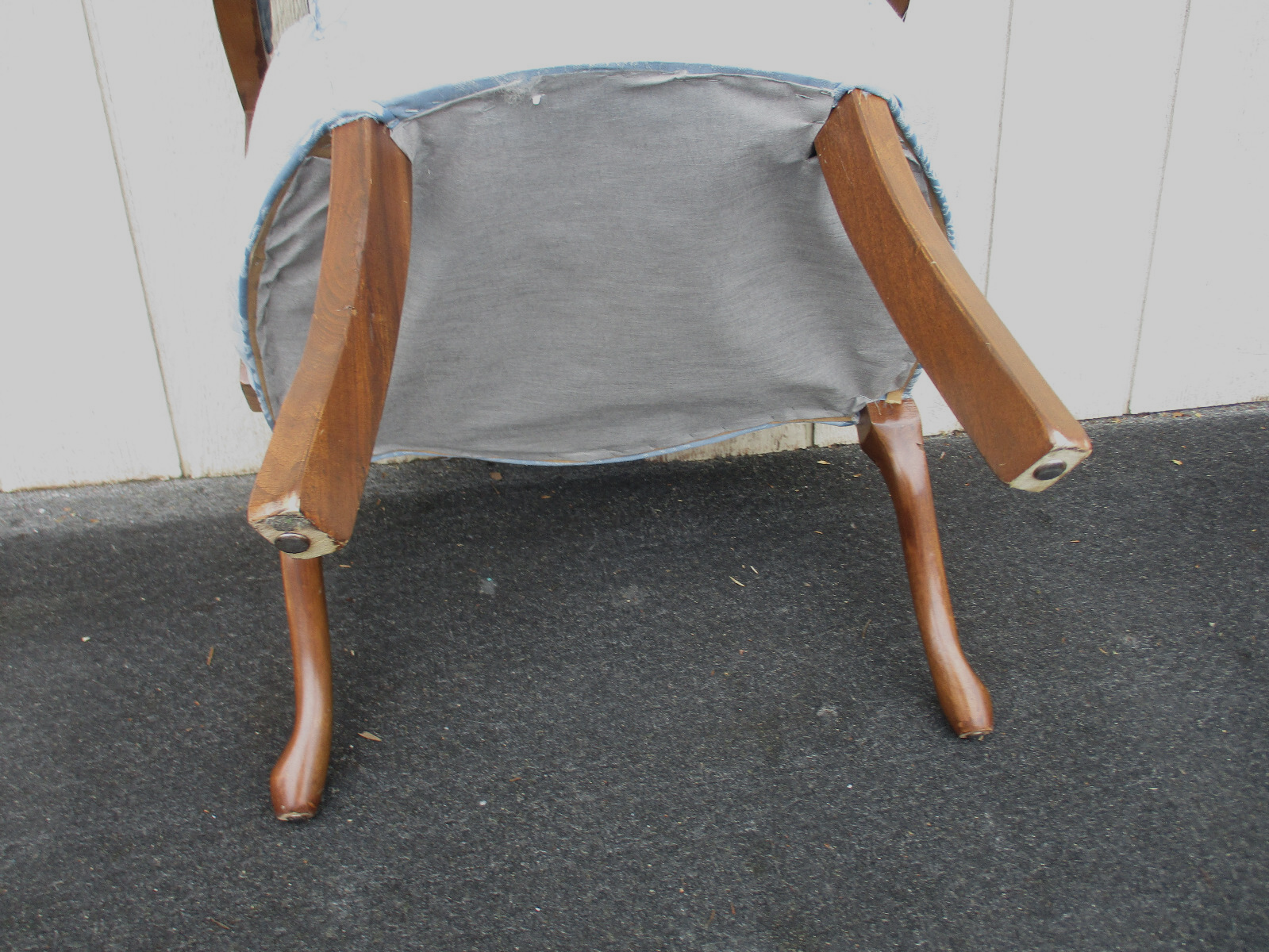64167  Pair Mahogany Bergere Armchair Chair s
