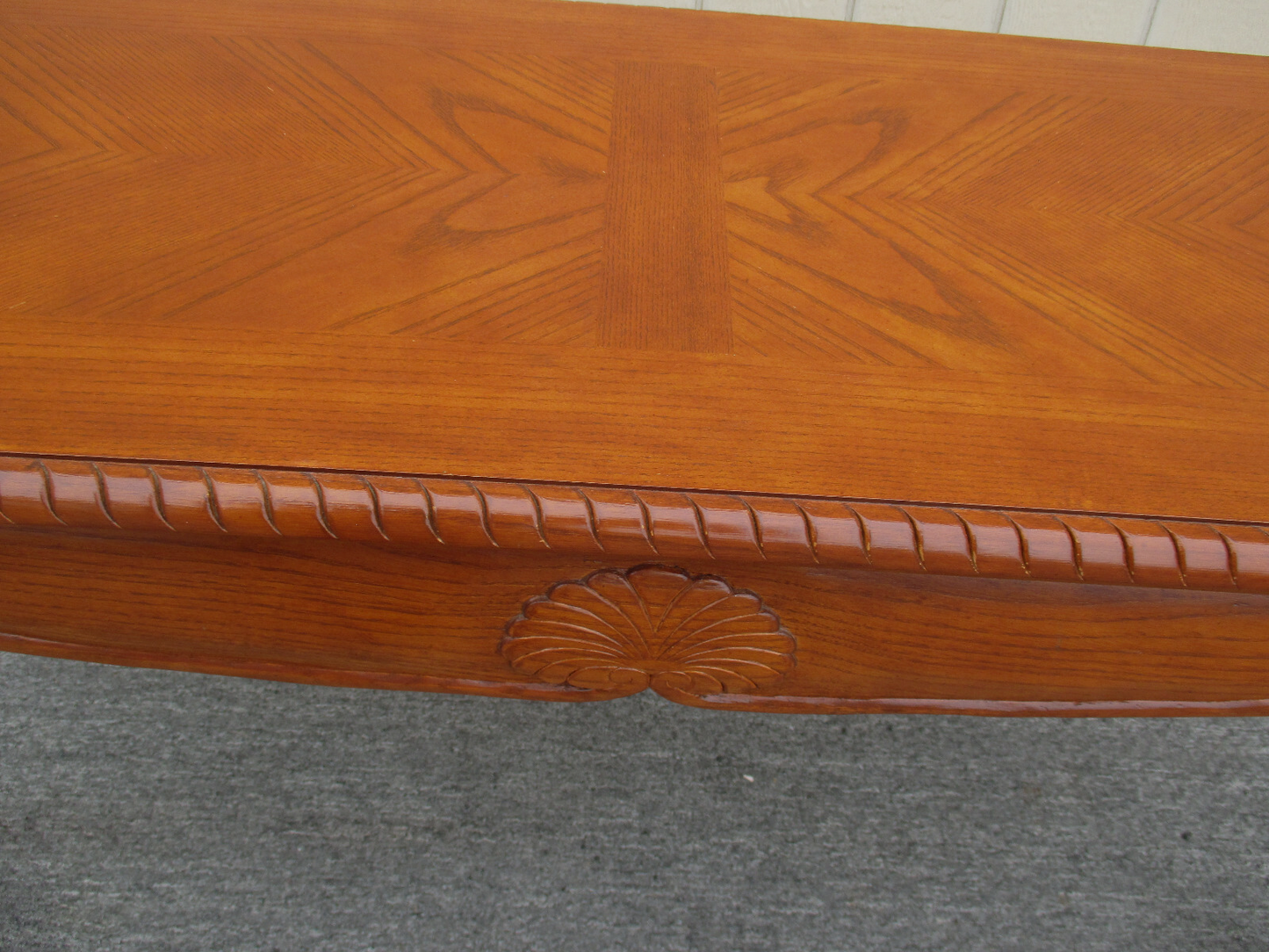 62403 Oak Claw foot Console Table Hall Stand Sideboard Server