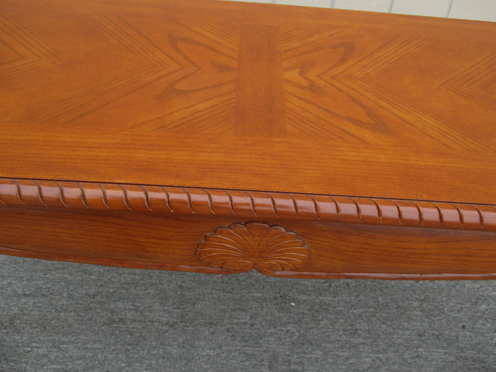 62403 Oak Claw foot Console Table Hall Stand Sideboard Server