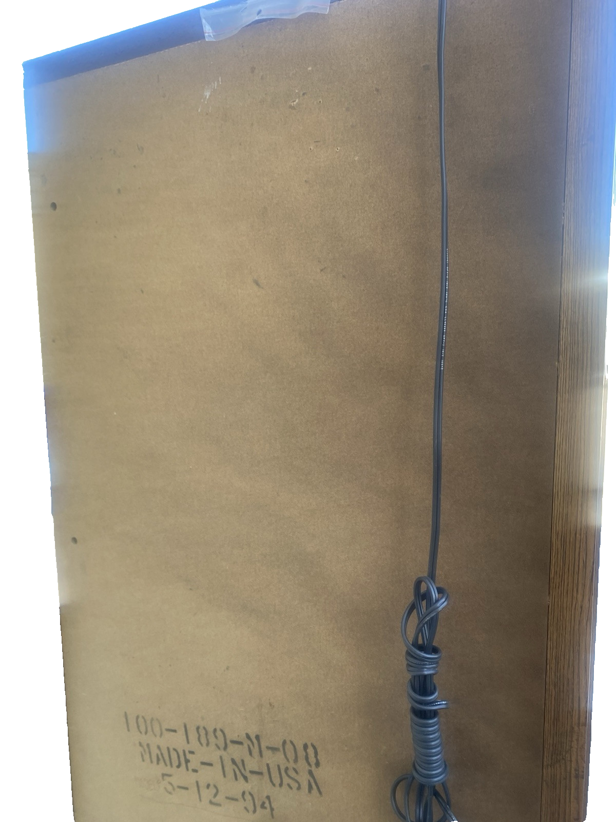 66429 Oak American of Martinsville  Furniture Corner China Curio Cabinet