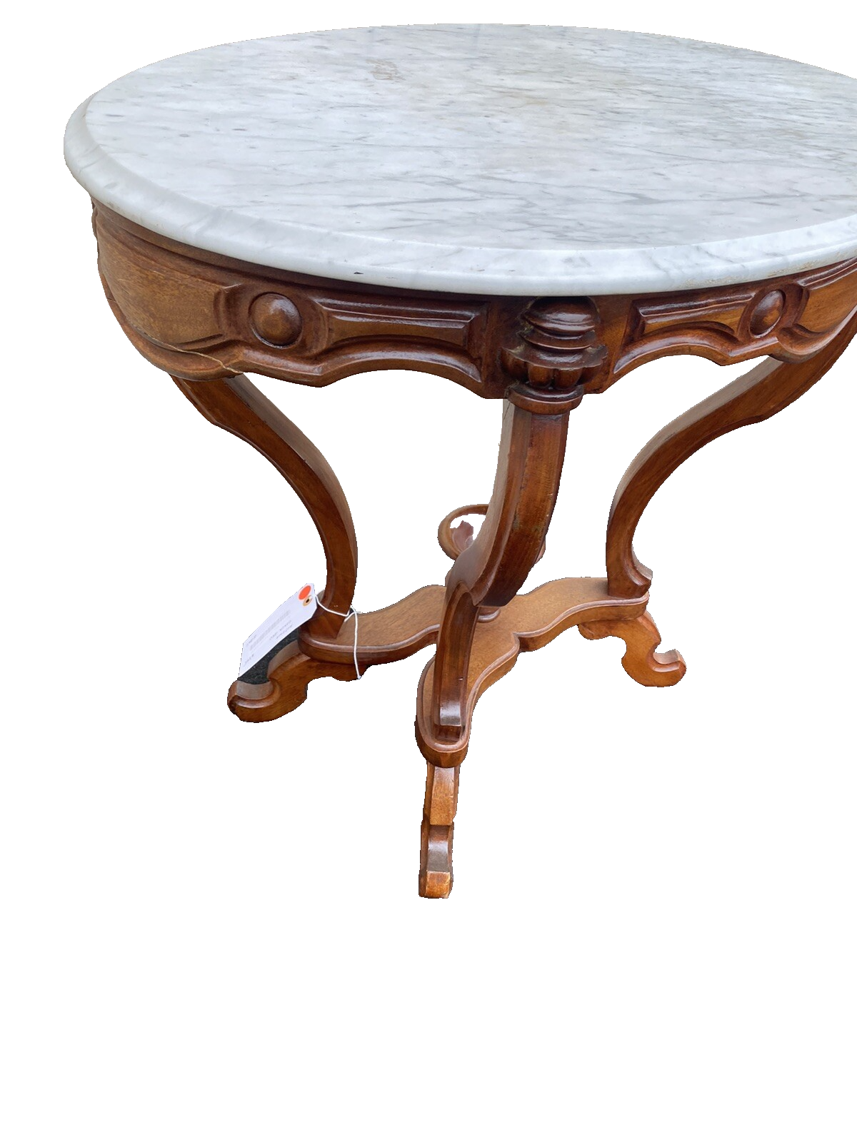 65035 Antique Victorian Walnut Lamp Table Stand