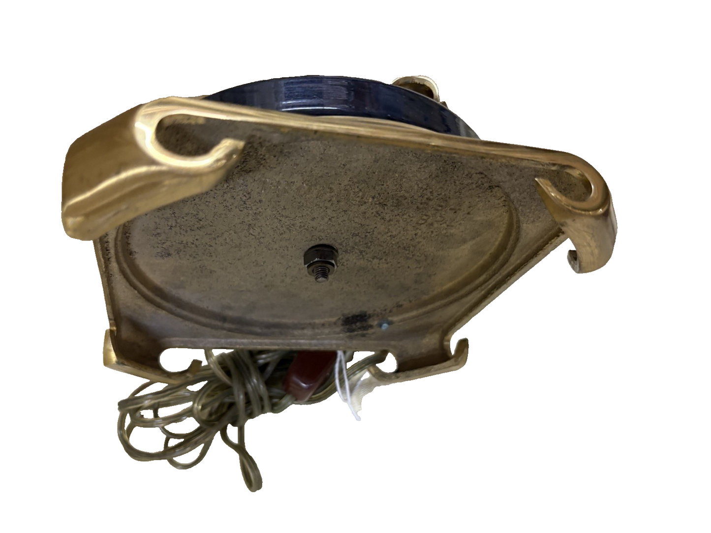 66111  Bronze and Prism Table Lamp