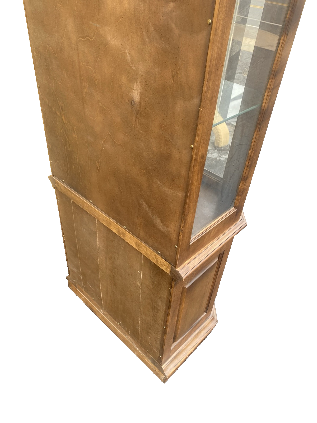 65693 ETHAN ALLEN Maple Curio China Cabinet