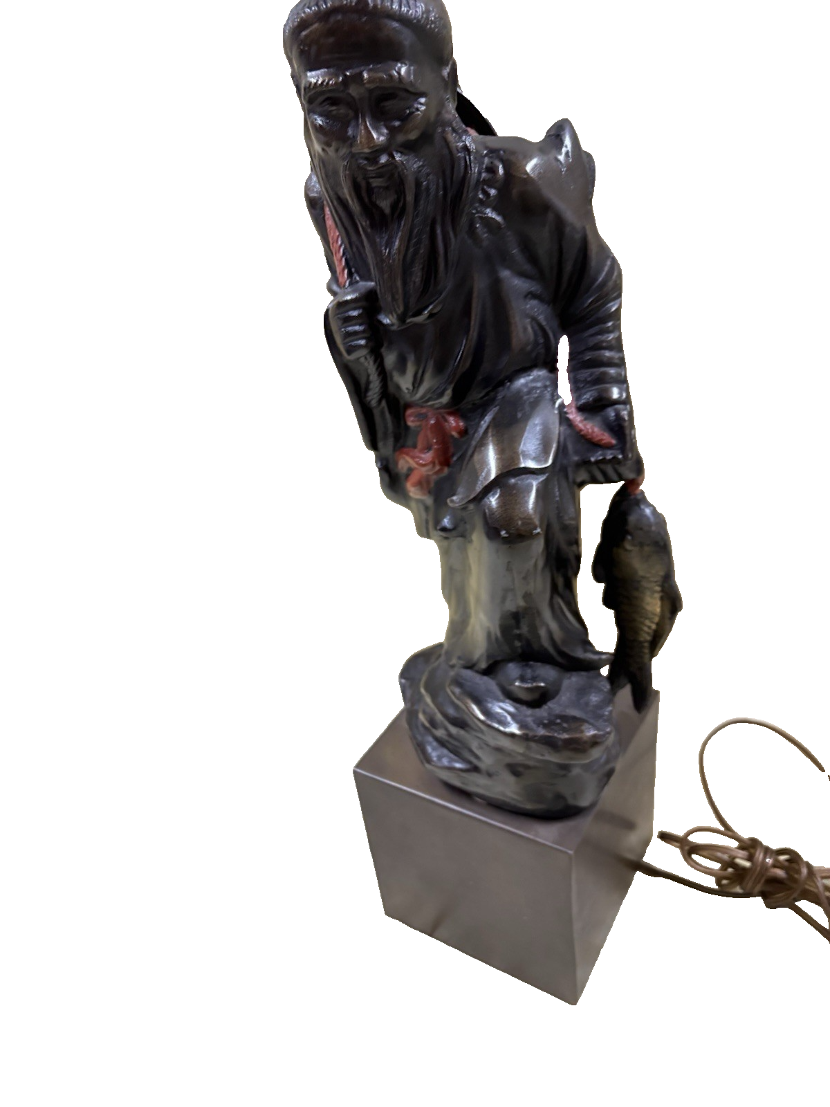 49966 Oriental BUDDAH Table Lamp with NO Shade