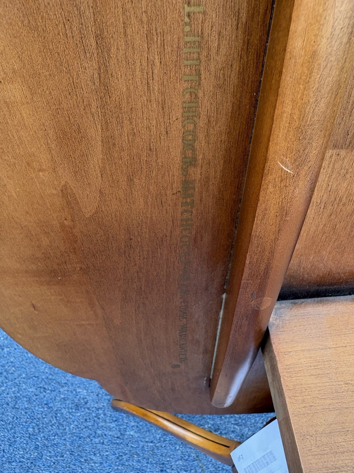 64962 HITCHCOCK Tilt Top Maple Table