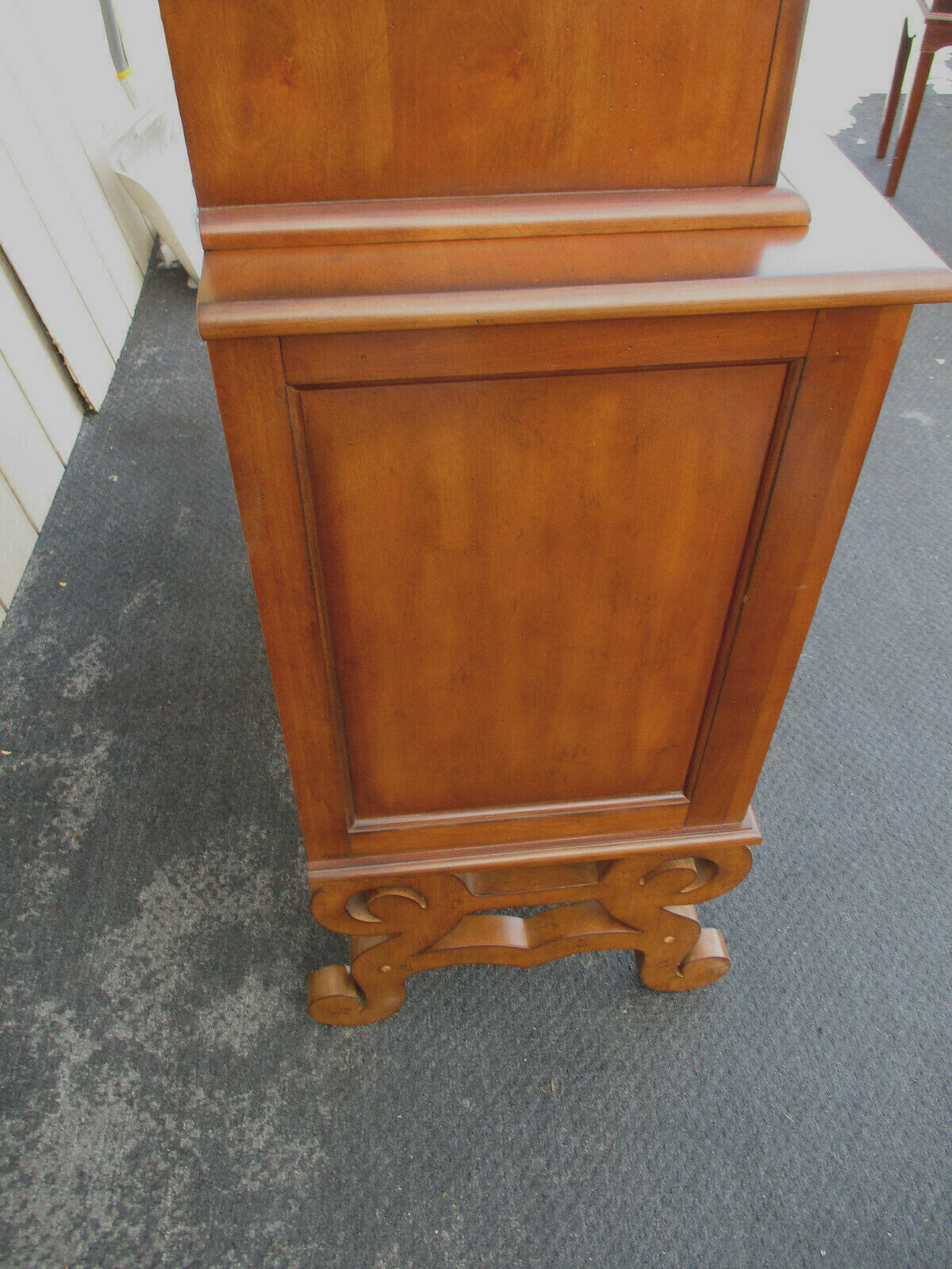 62851 Lane Furniture Server Sideboard Server Curio Display  Cabinet