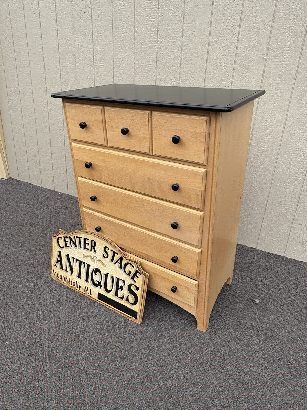 67189 Modern REGANNI Furniture High Chest Dresser