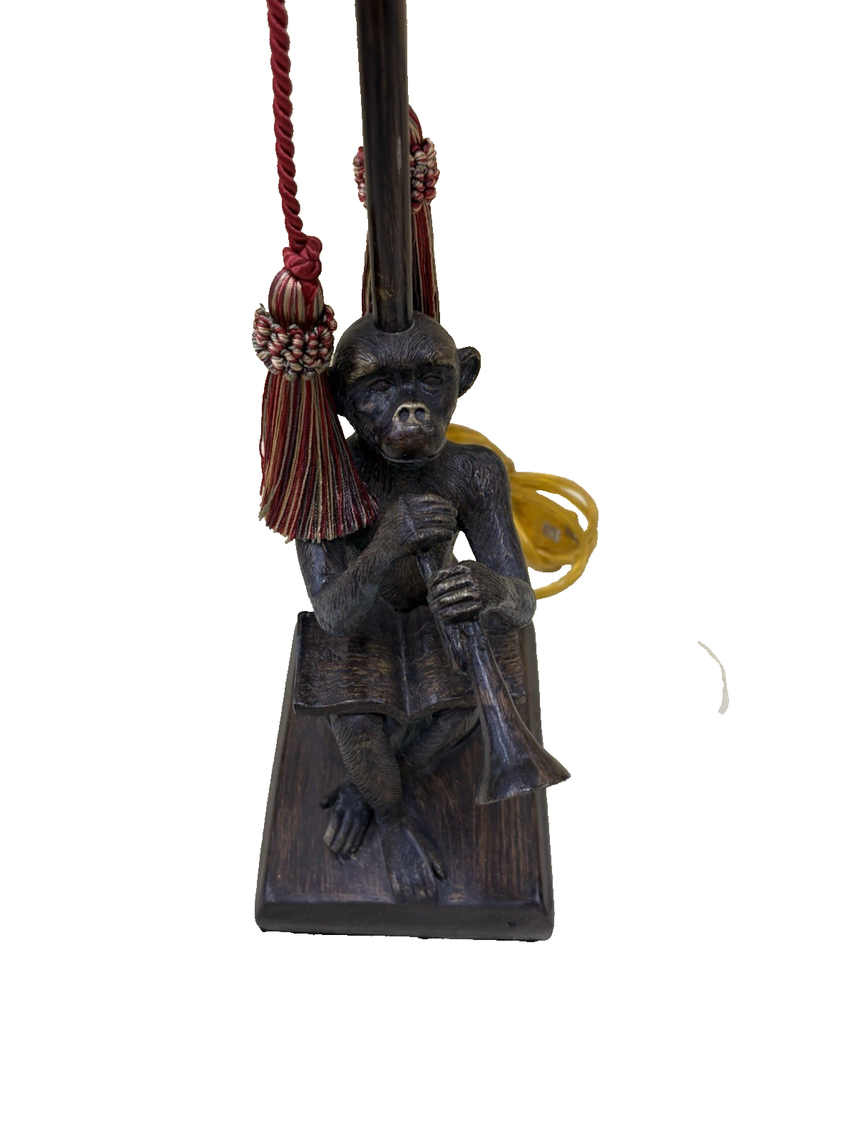 64723 Pair Musical Monkeys Table Lamps