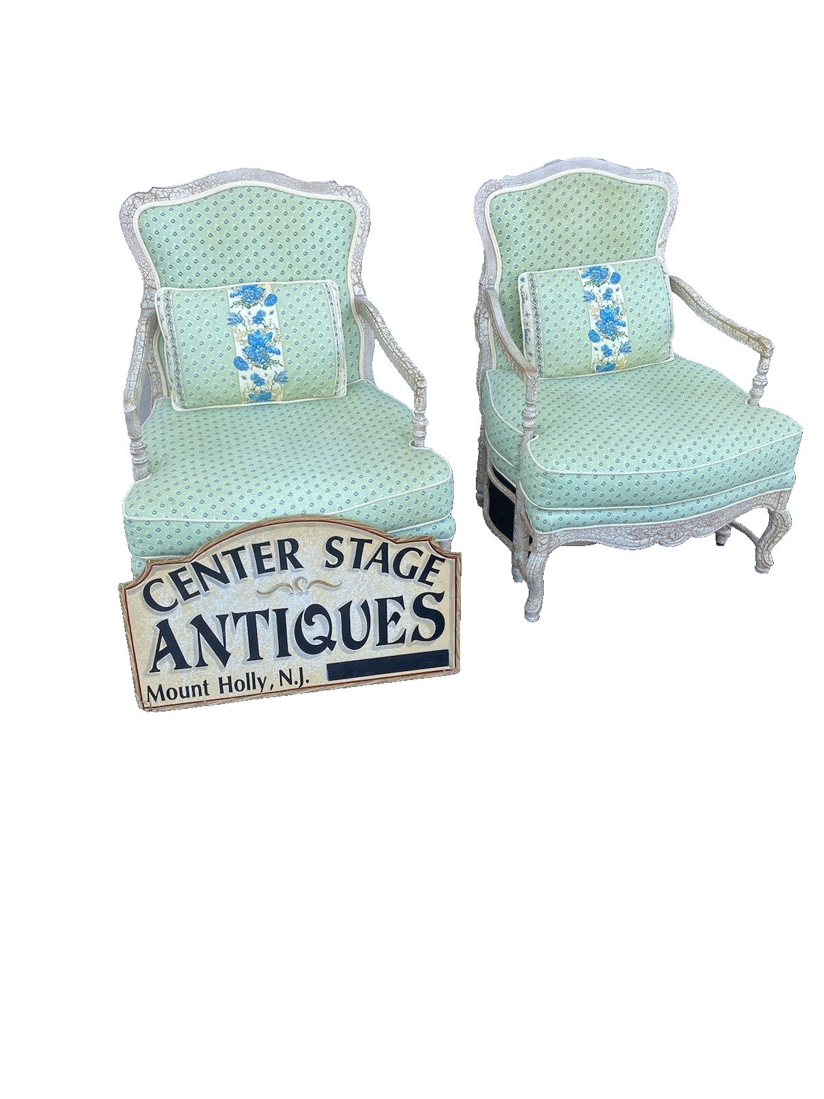65139 Pair QUALITY Hand Made ROBB STUCKY Decorator Armchair Chair s