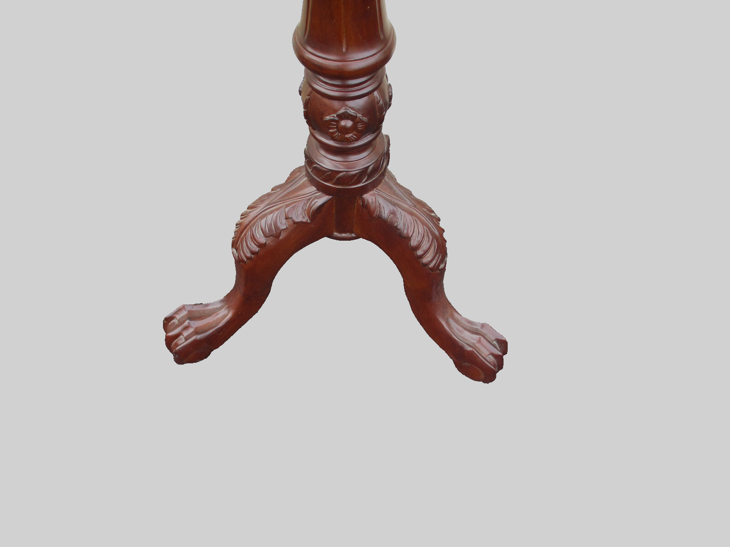 64461  Solid Mahogany Tilt Top Lamp table Stand   It also Revolves