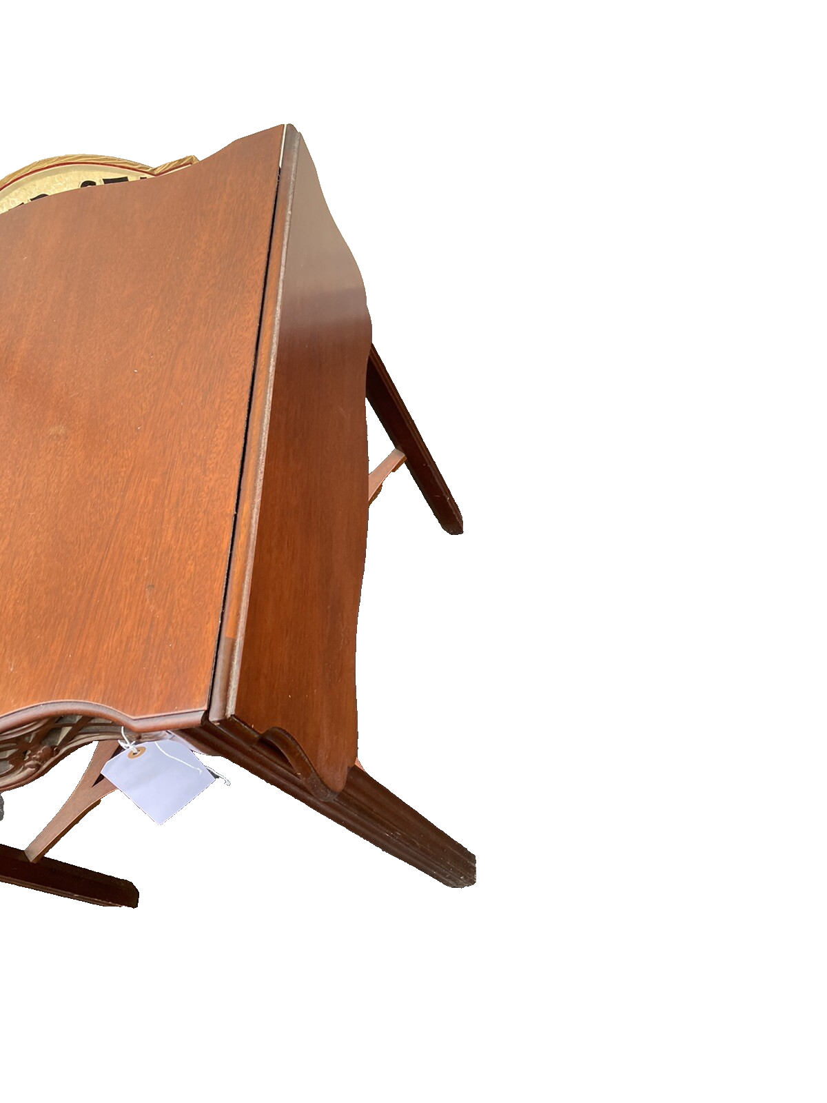 66068   BAKER Historic Charleston  Mahogany Dropleaf Lamp  Table