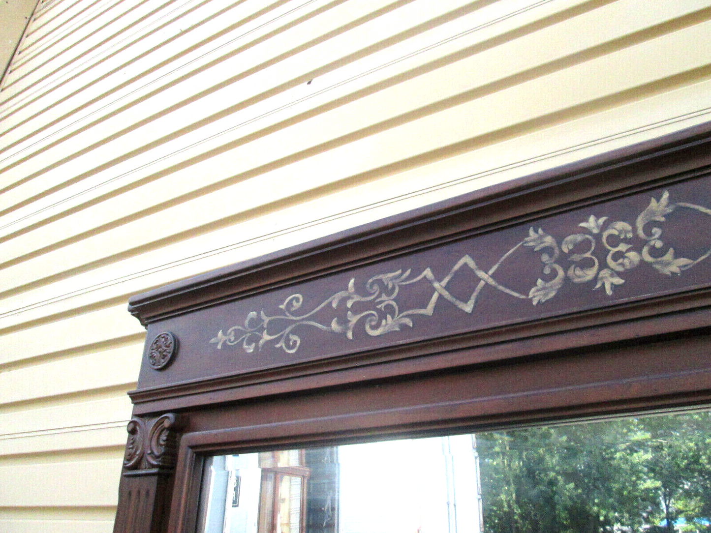 57287 LEXINGTON WAVERLY LARGE SIDEBOARD SERVER CABINET DRESSER W/ MIRROR