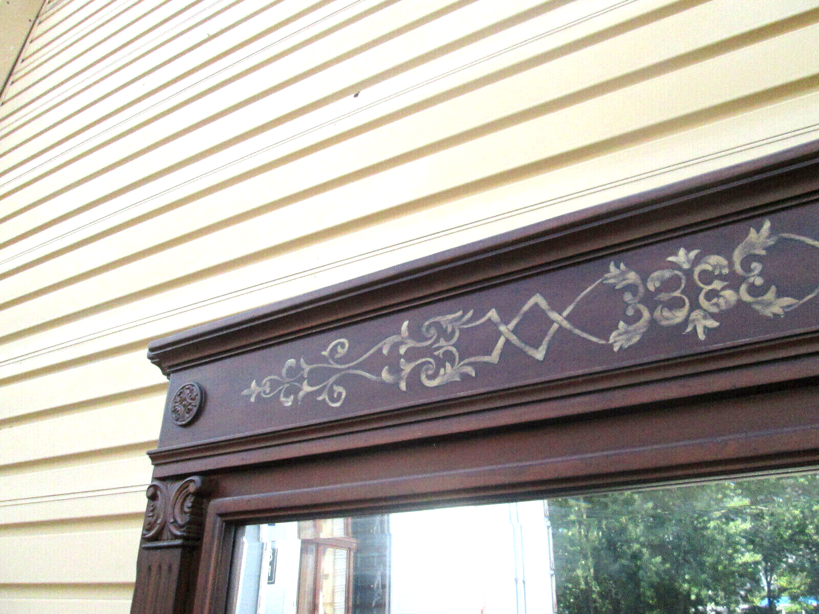 57287 LEXINGTON WAVERLY LARGE SIDEBOARD SERVER CABINET DRESSER W/ MIRROR