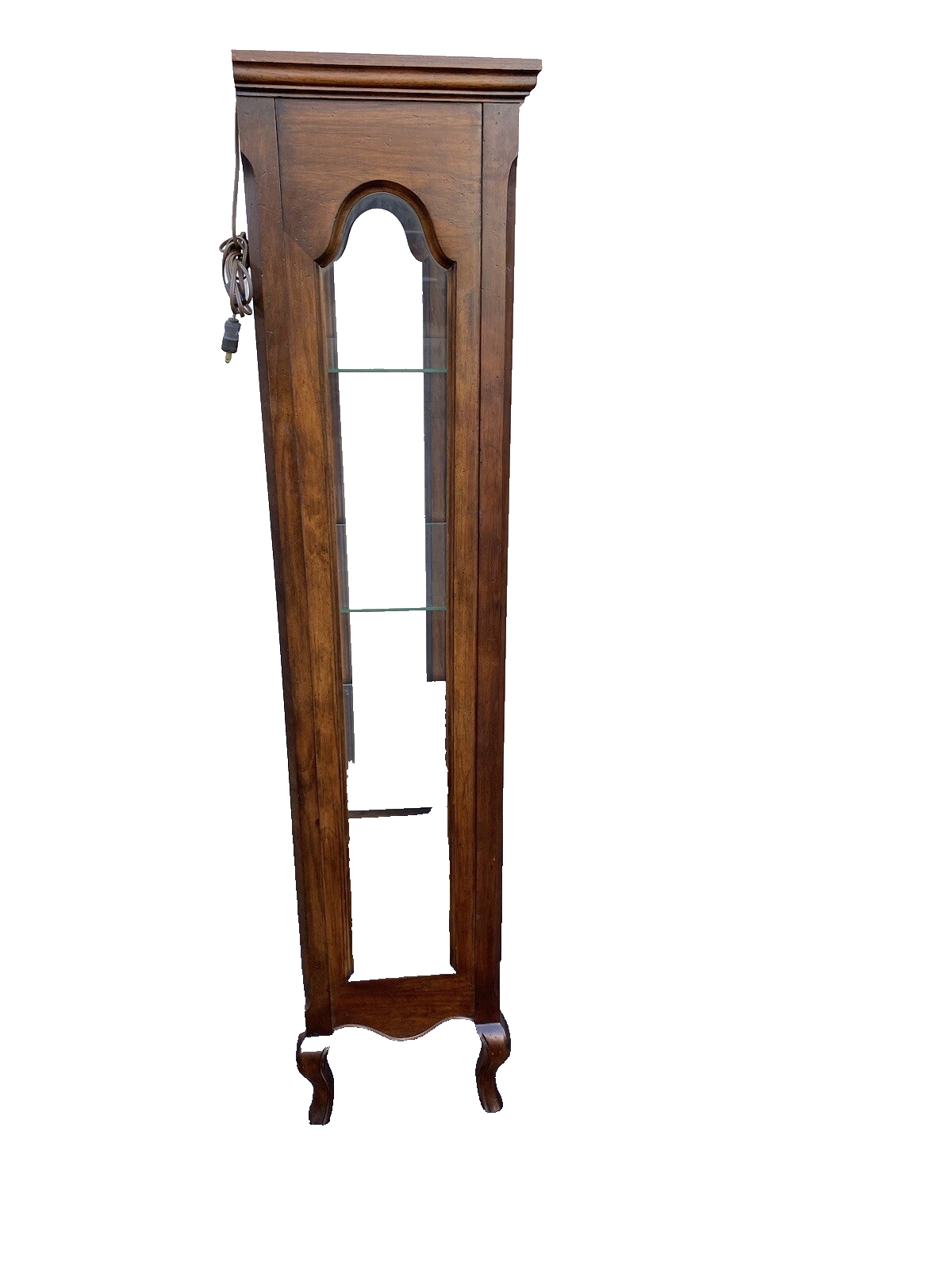 64836   HEKMAN  Louis XV Lighted Curio China Cabinet