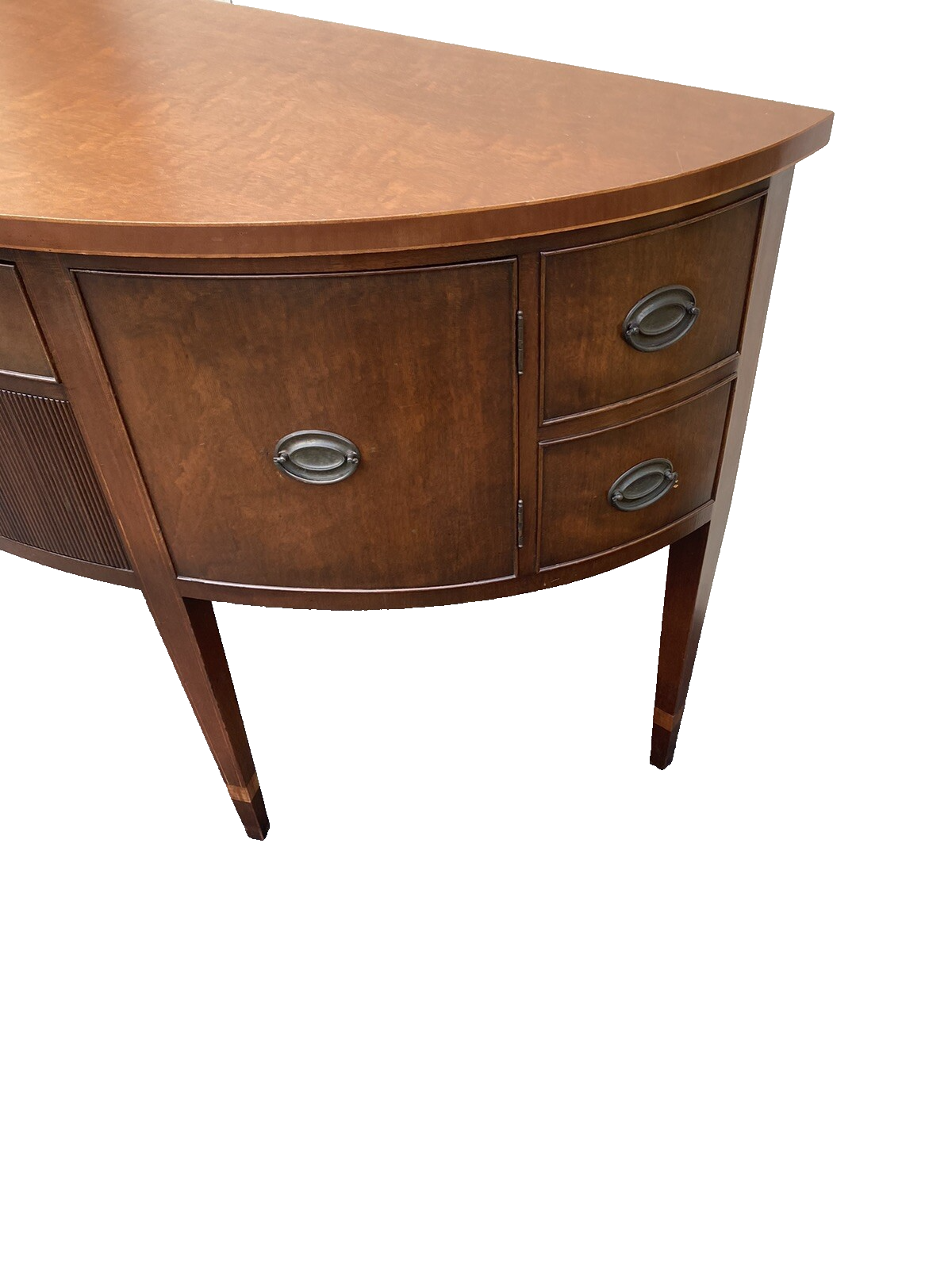 56898 KITTINGER 17685  Large Mahogany Pencil Inlaid Buffet Sideboard Server