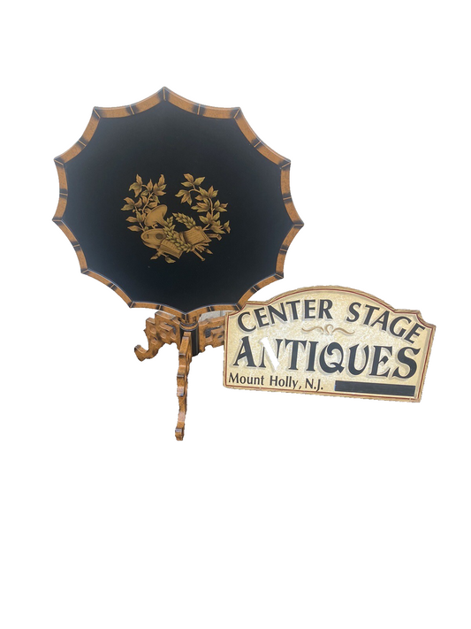 65071 MAITLAND SMITH ??? Bamboo Style Revolving  Tilt Top Table      $1450 New