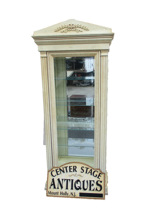 63860 White Pulaski  Decorator Curio Cabinet China