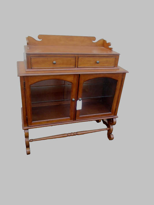 62851 Lane Furniture Server Sideboard Server Curio Display  Cabinet
