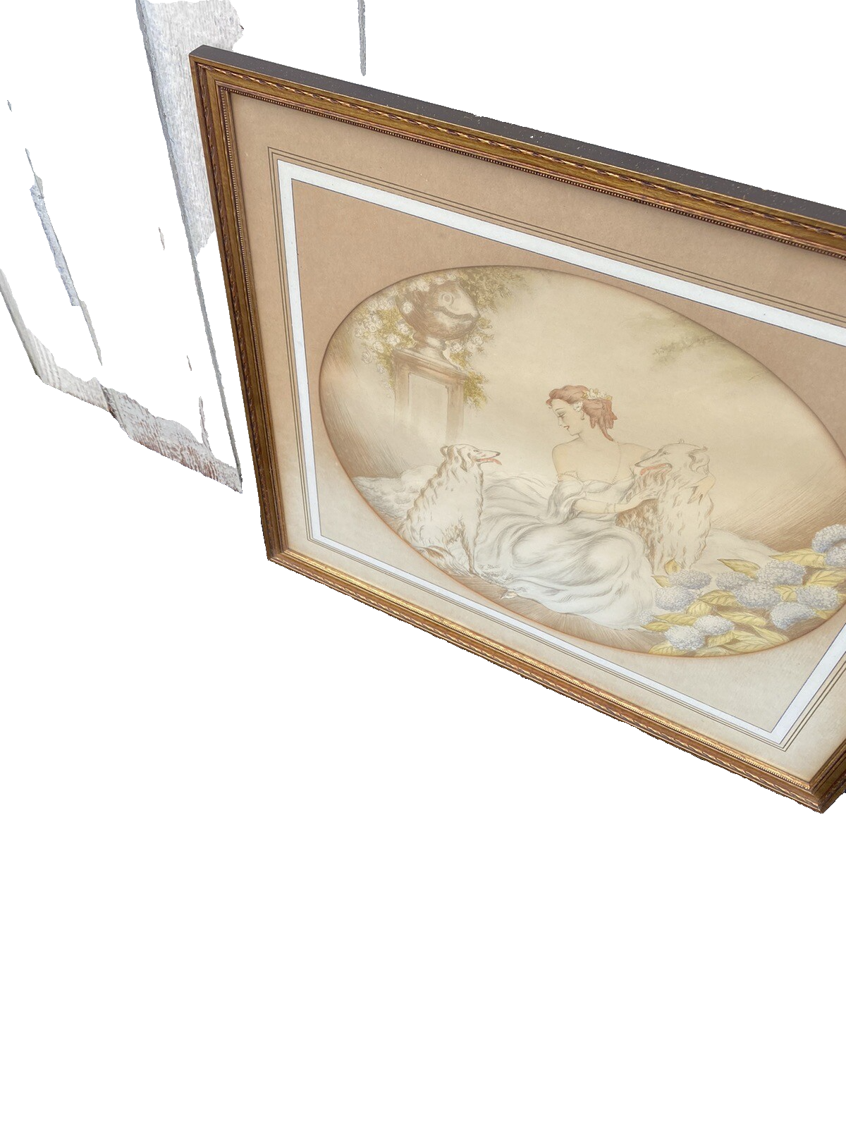 59022 Icart Style Print in Deco frame